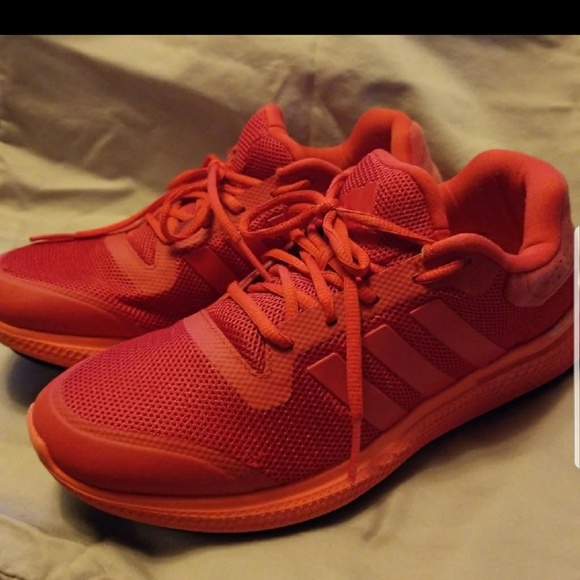 adidas Other - Adidas bounce mens 9.5 red orange